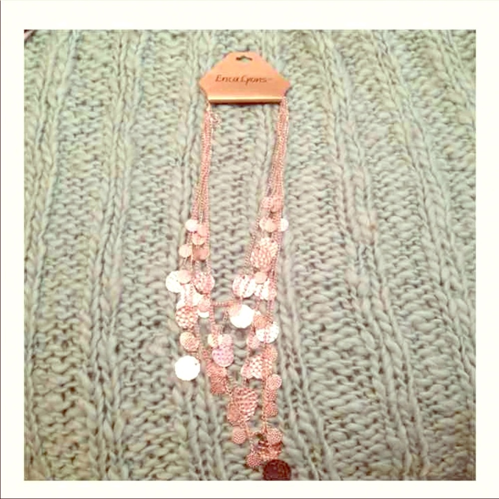 Long Silver Necklace